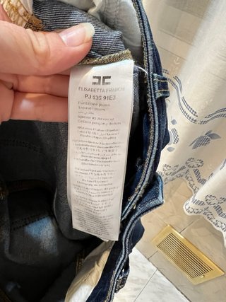 Elisabetta Franchi Jeans Lujo Made in Italy