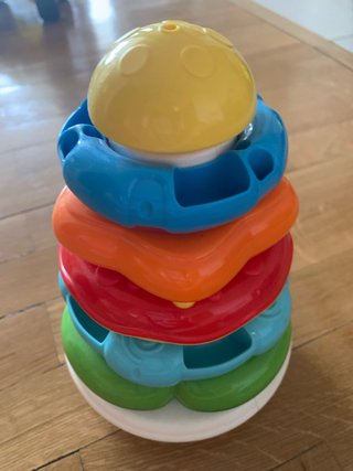 Juguete apilable para bebé