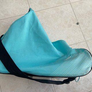 2 Bolsas para Patines Oxelo Rosa y azul