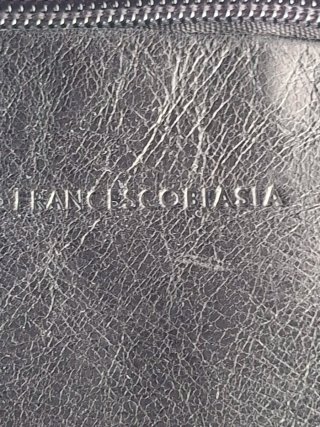 Borsa Pelle Francesco Biasia Nera Grande