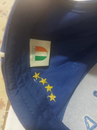 Gorra Italia Fútbol Talla Única Ajustable.