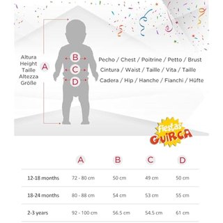 Fiestas Guirca Disfraz Diablo Pajarita Nuevo (talla 12/18 Meses)