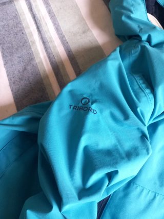 Cortavientos azul talla 10 años