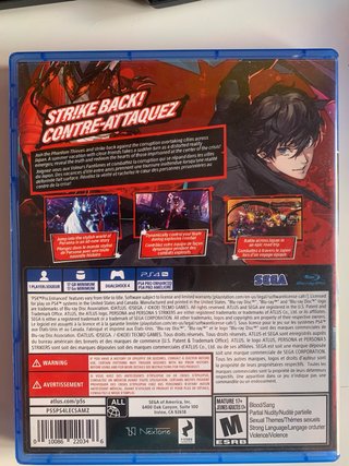 Persona 5 Strikers PS4 CAMBIO O VENDO