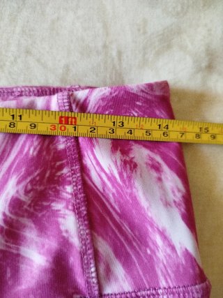 Mallas deportivas rosas y blancas Talla M