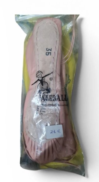 Zapatillas Ballet Rosa Talla 35