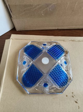 Cenicero Cristal Azul Waltherglas