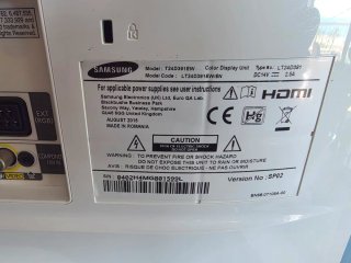 Monitor TV Samsung 24 Blanco/Azul