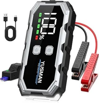 YUSMAN Powerbank 12800mAh Arrancador Coche