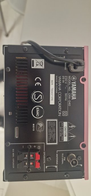 Yamaha CRX-040 CD Receiver para piezas