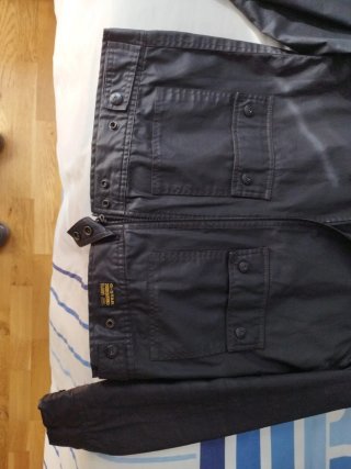 Chaqueta G-STAR RAW Polipiel Negra