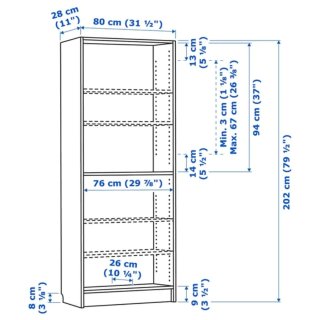 Estantería Blanca Billy Ikea