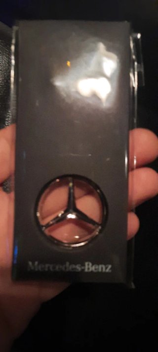 Portachiavi Mercedes Benz Stella Argento