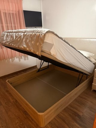 Cama canapé 150x190cm + colchón