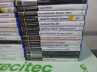 LOTE 41 CARCASAS DE JUEGOS VACIAS PS2