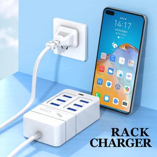 Estacion de carga BP633-1 , 3 x usb+3pd 65w Nuevo