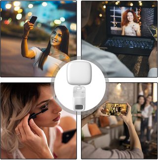 Luz Portatil Camara Web Mod-D5 Nuevo (negras y blancas)