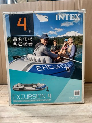 Barca hinchable Intex Excursion 4 (3.15 x 1.65m)