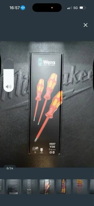 Wera 9557 VDE Destornilladores (3 uds)