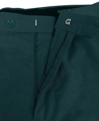 Traje de caballero verde oscuro
