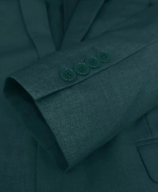 Traje de caballero verde oscuro