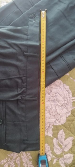 Traje de caballero verde oscuro
