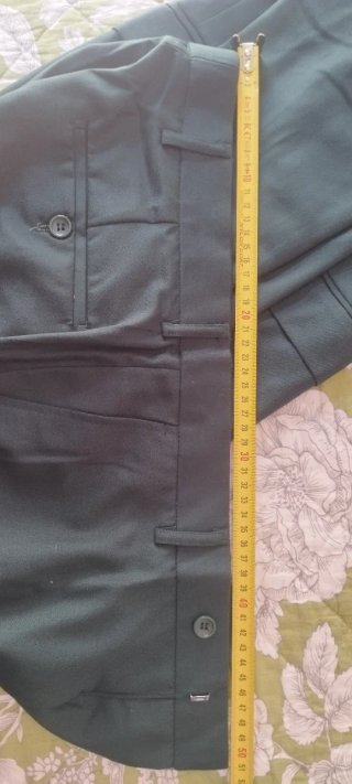 Traje de caballero verde oscuro