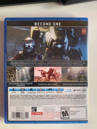 Titanfall 2 PS4 (PlayStation 4) CAMBIO O VENDO