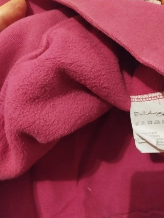 Sudadera Billabong rosa fucsia con logo floral