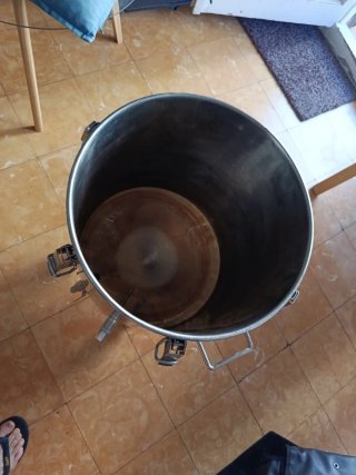 Fermentador Acero Inoxidable con Patas