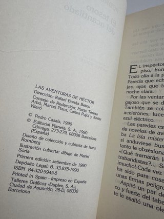 Libro: El Tesoro Del Acantilado de Pedro Casals