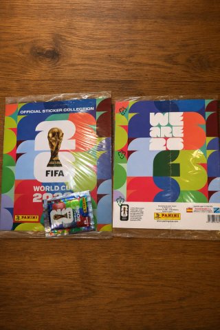 Álbum Mundial FIFA + 2 sobres cromos