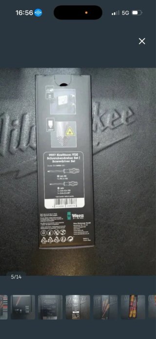 Wera 9557 VDE Destornilladores (3 uds)