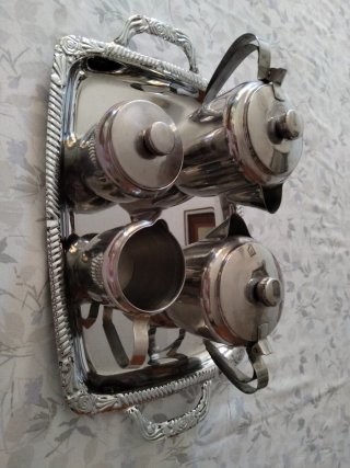 Juego de café acero inoxidable.188 Stainless Steel