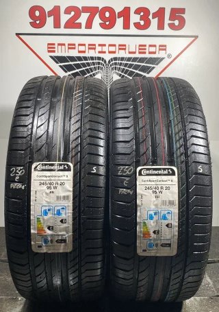 245 40 20 W CONTINENTAL RUEDA PREMIUM YA MONTADA