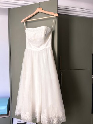 Vestido Novia Años 50 Palabra Honor