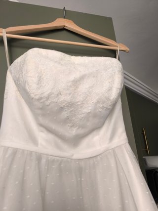 Vestido Novia Años 50 Palabra Honor