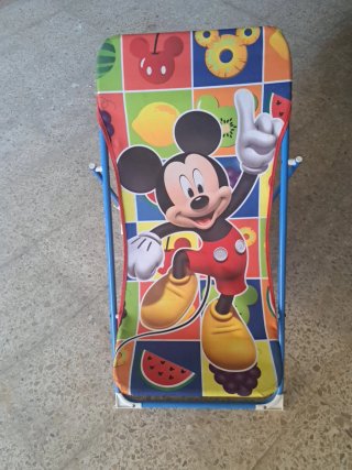 Silla Playa Mickey Mouse Infantil Regulable
