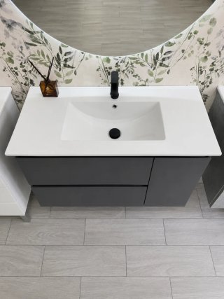 MUEBLE DE BAÑO SUSPENDIDO ALTA GAMA DE LUJO 60cm