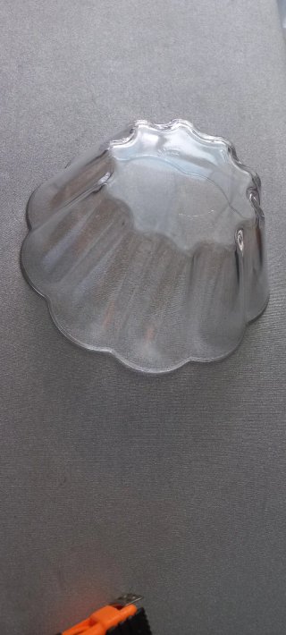 Molde Flan Cristal flor