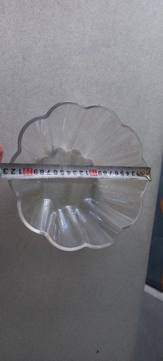 Molde Flan Cristal flor