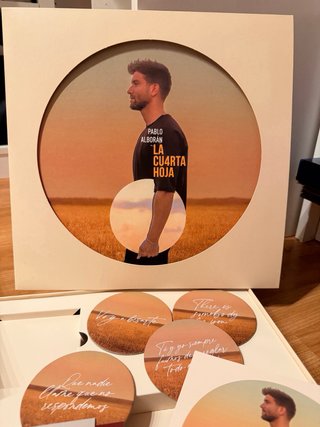 Caja Disco Pablo Alborán - La Cuarta Hoja
