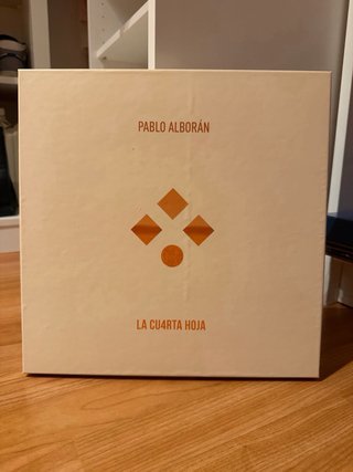 Caja Disco Pablo Alborán - La Cuarta Hoja