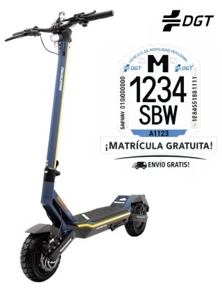 Patinete Eléctrico SMARTGYRO Raptor Dual LR EVO