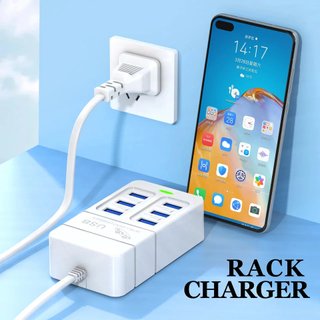 Estacion de carga BP633-2 6usb 65w Nuevo