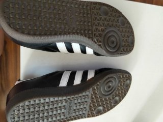 Zapatillas Adidas Samba Negras Blancas 36 2/3