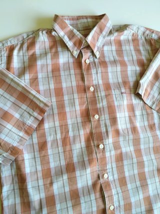 Camisa manga corta Vintage Gendive Cuadros Talla L