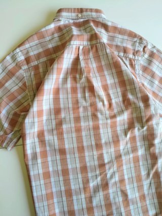 Camisa manga corta Vintage Gendive Cuadros Talla L