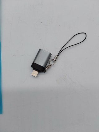 RAVIAD Adaptador Lightning a USB 1Pack, Adaptador USB 3.0 OTG para iPhone/i-Pad, Adaptador de Cámara USB iPhone, Compatible con