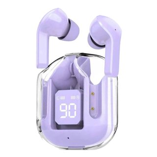 Auriculares Ultrapod-Max ( azul ), cascos TWS con sonido estéreo, pantalla Digital LED